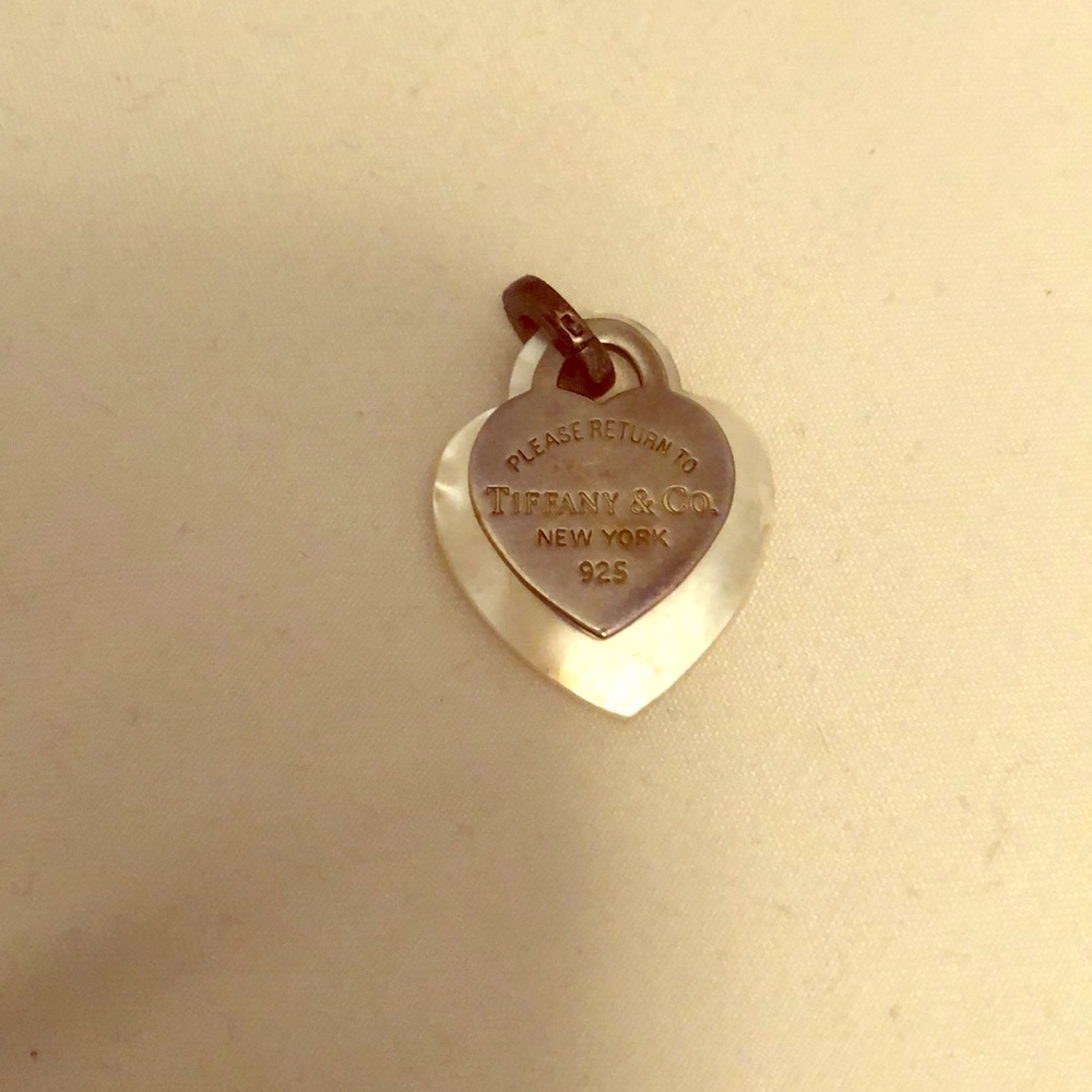 Tiffany’s Pearl and Heart Tag (together)